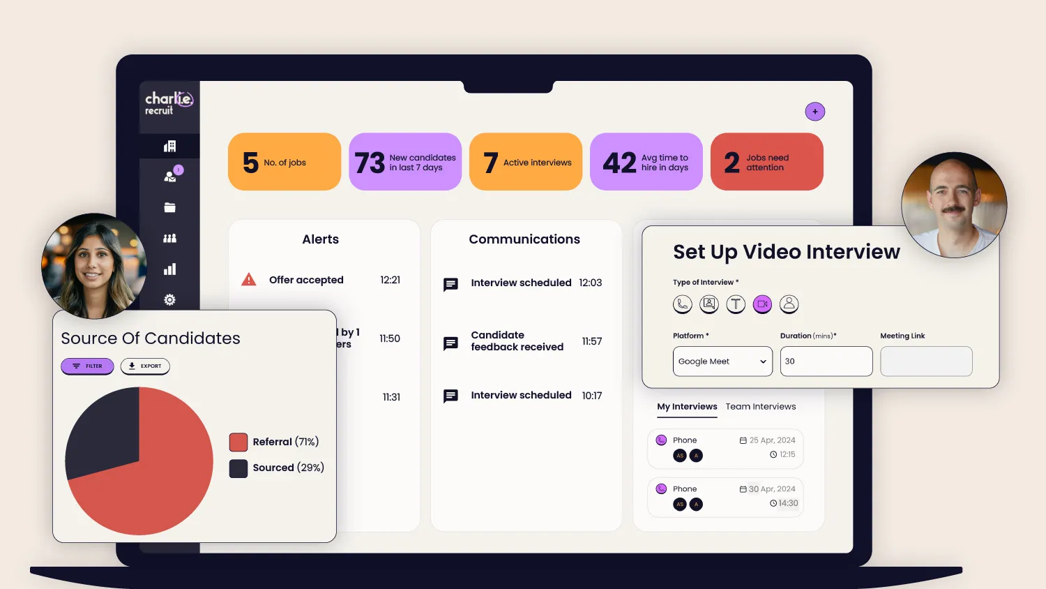 Charlie Recruit Dashboard