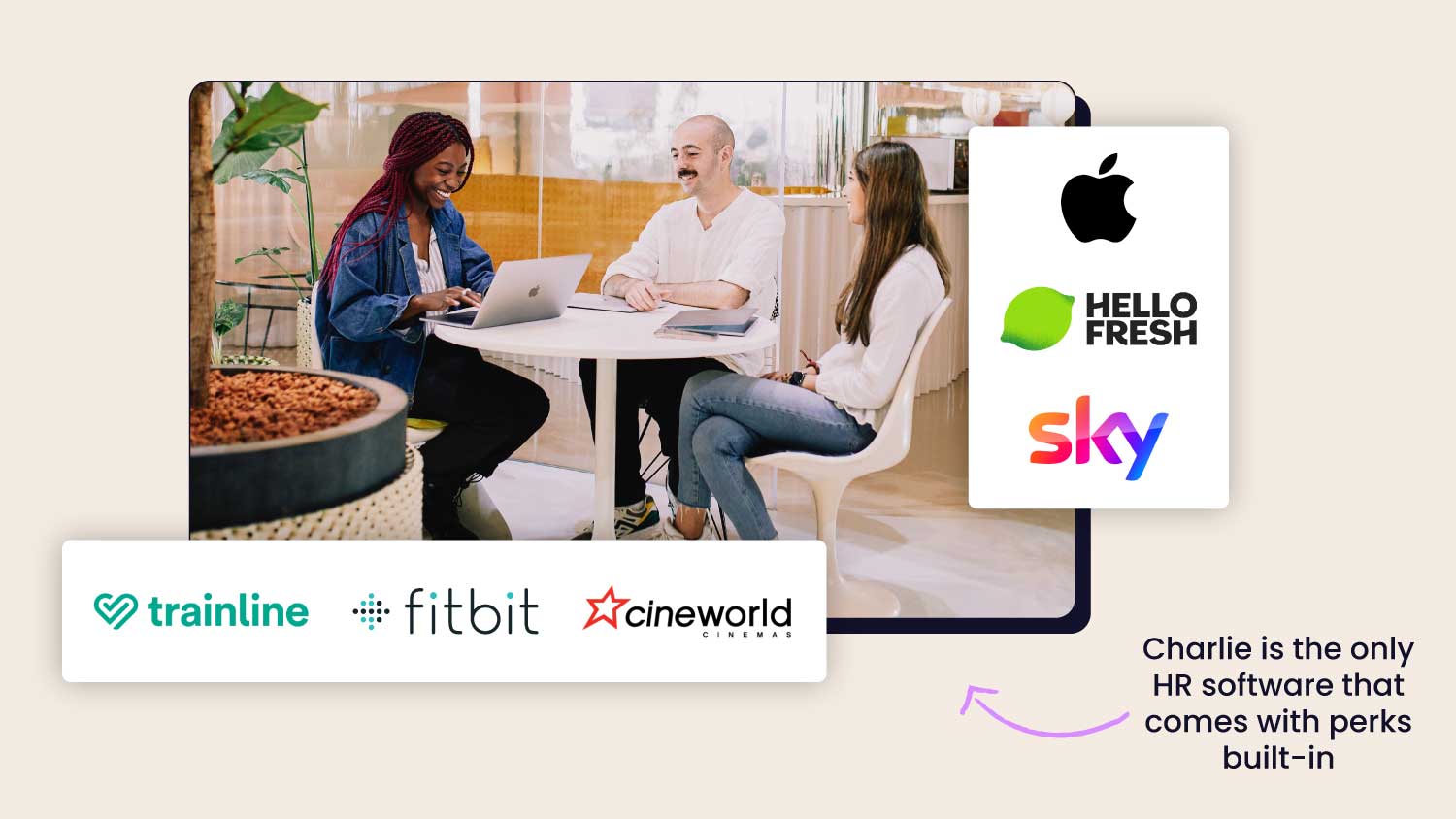 The only HR software with perks built-in