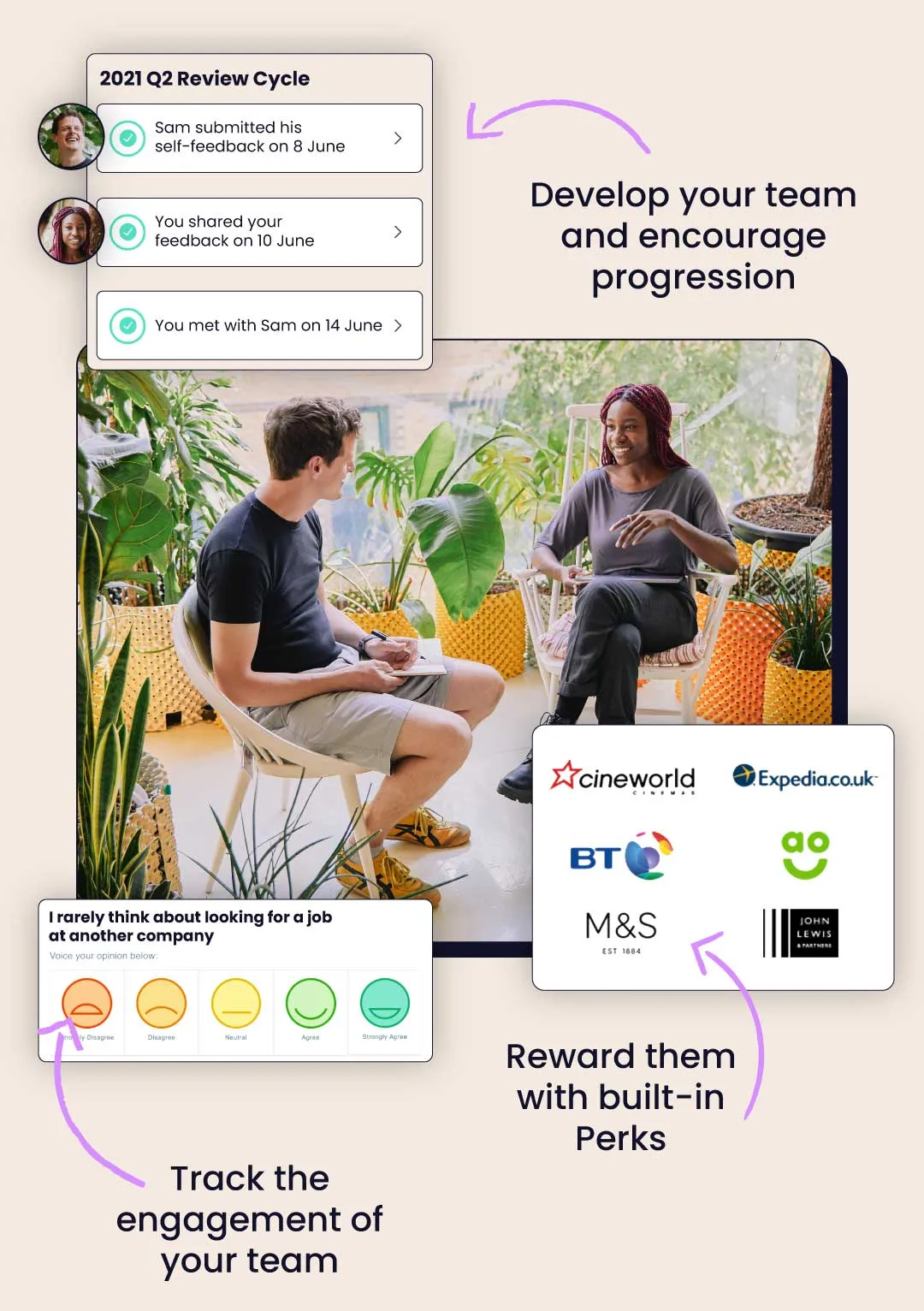 Encourage progression, reward with perks