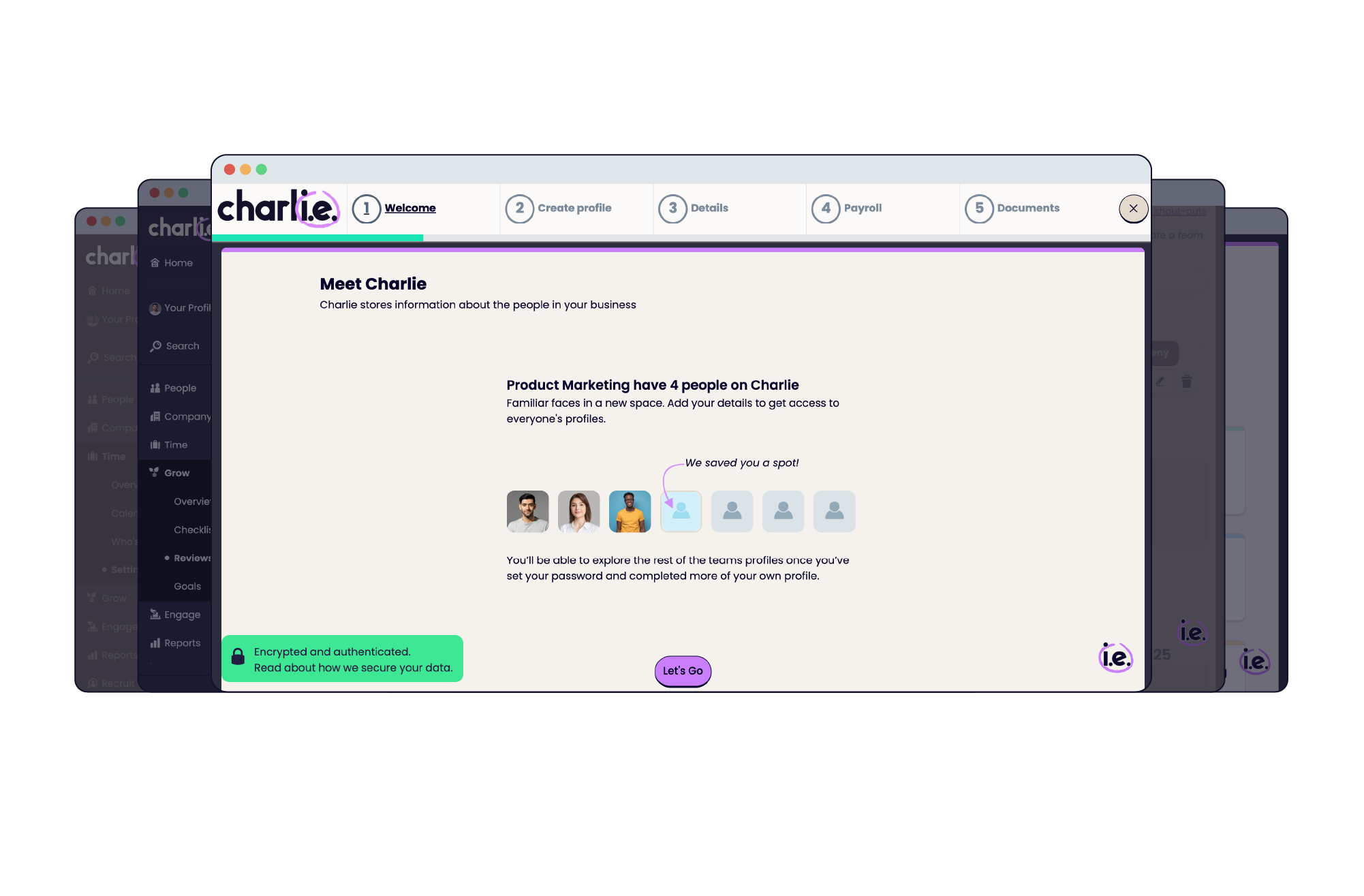 CharlieHR onboarding