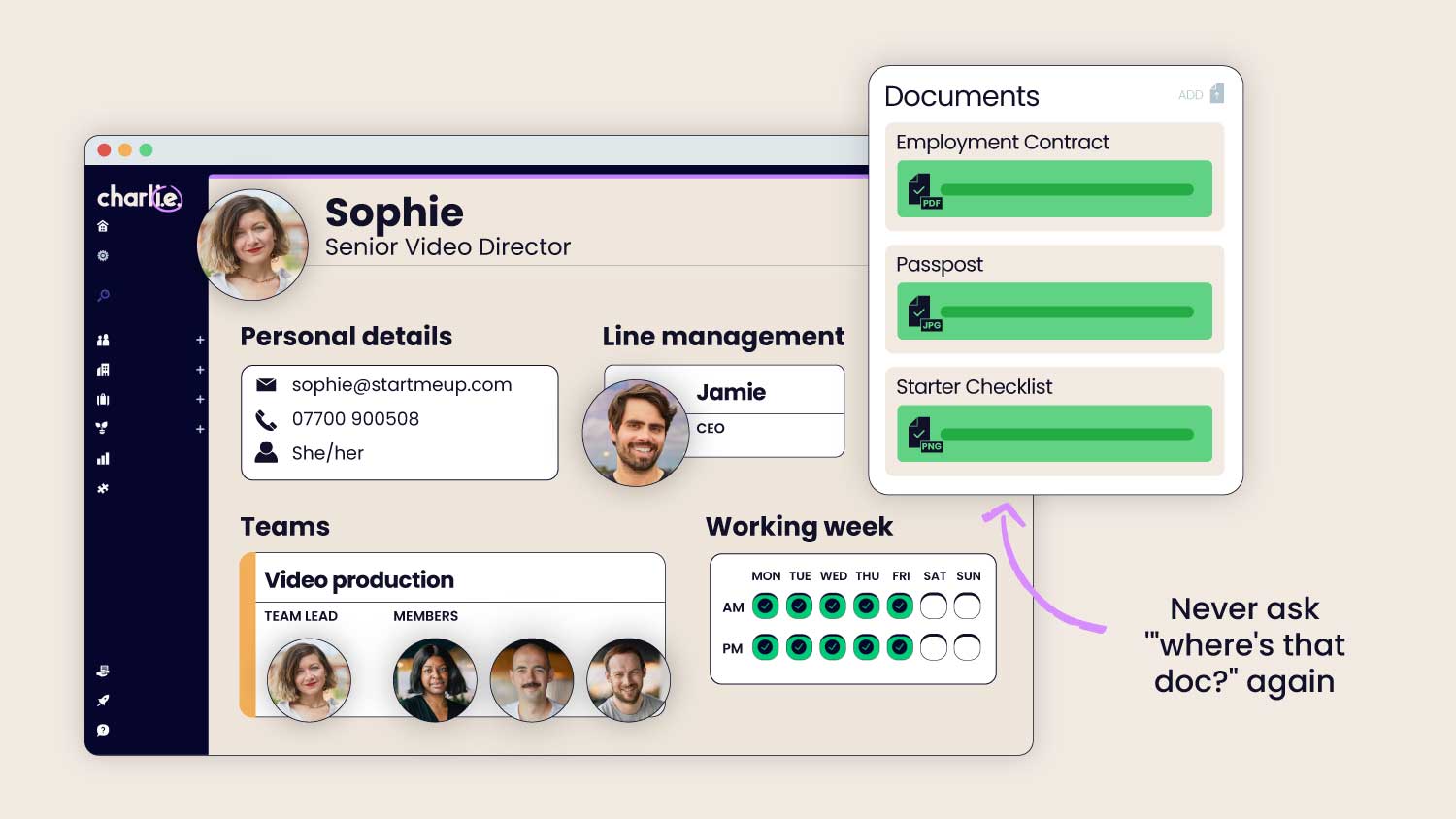 Never ask "where's that doc?" again