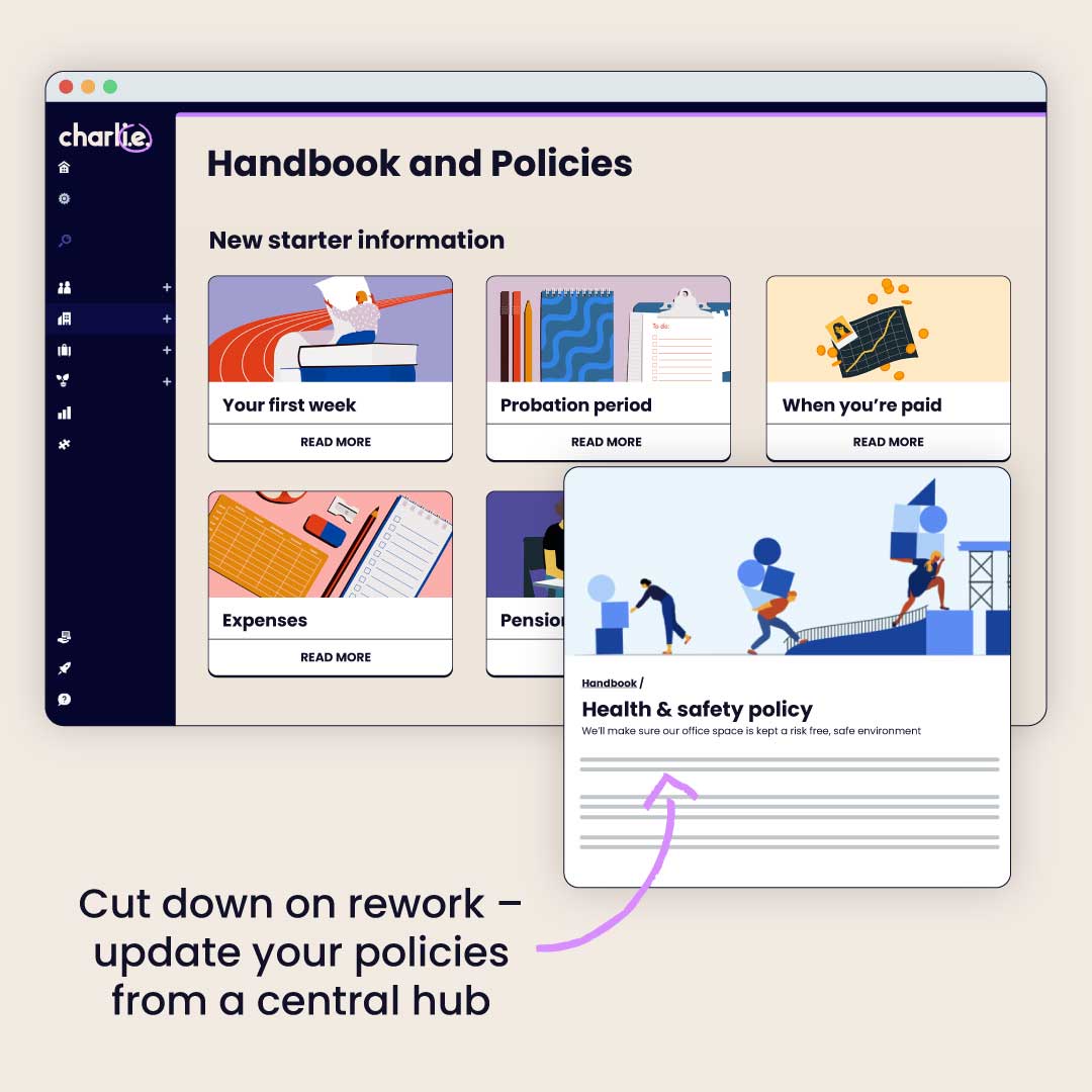 Cut down on rework – update your policies from a central hub
