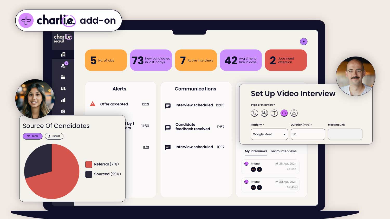 Charlie Recruit Dashboard