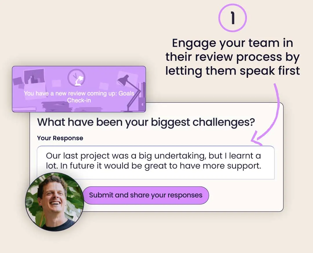 your team submit their assessment