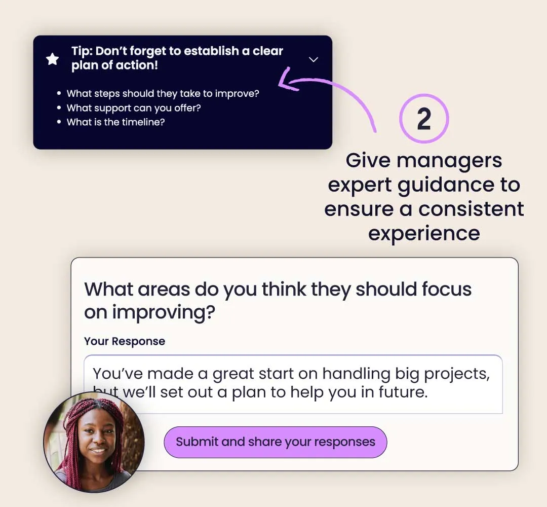 Managers share their feedback
