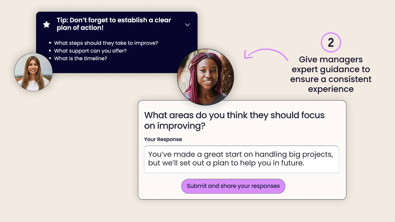 Managers share their feedback